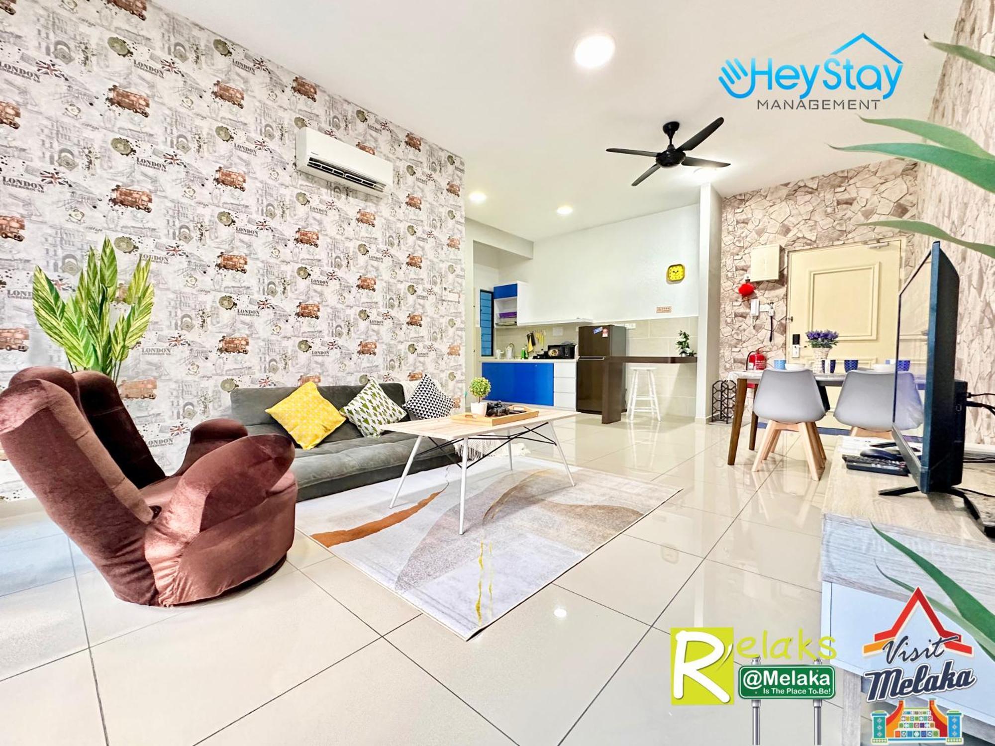 Atlantis Residences Melaka By Heystay Management Exteriör bild