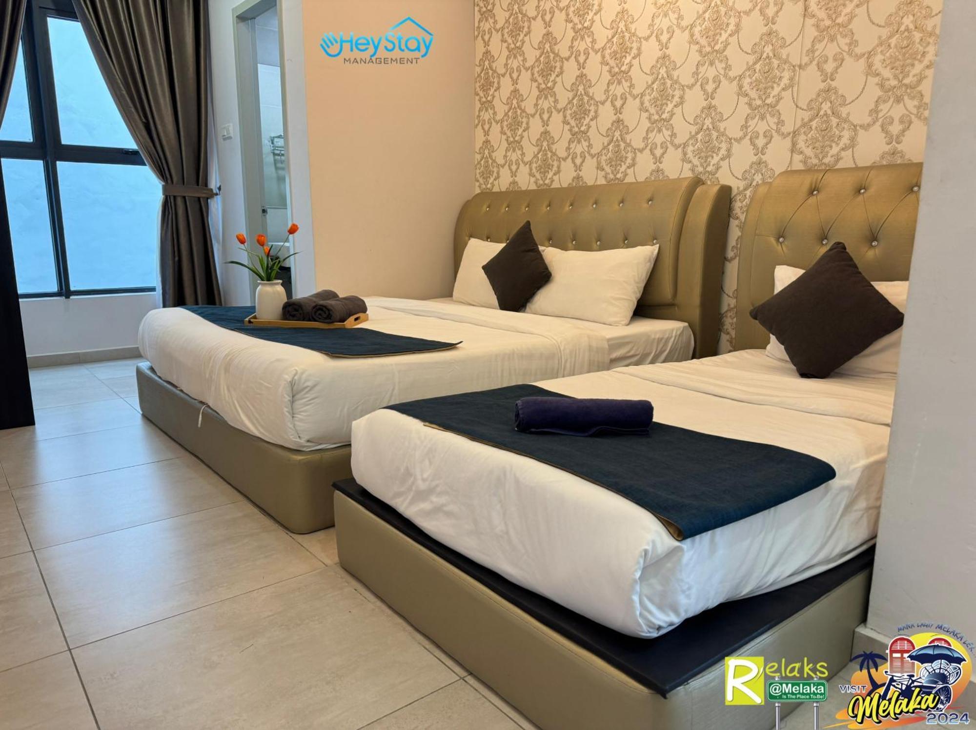 Atlantis Residences Melaka By Heystay Management Exteriör bild