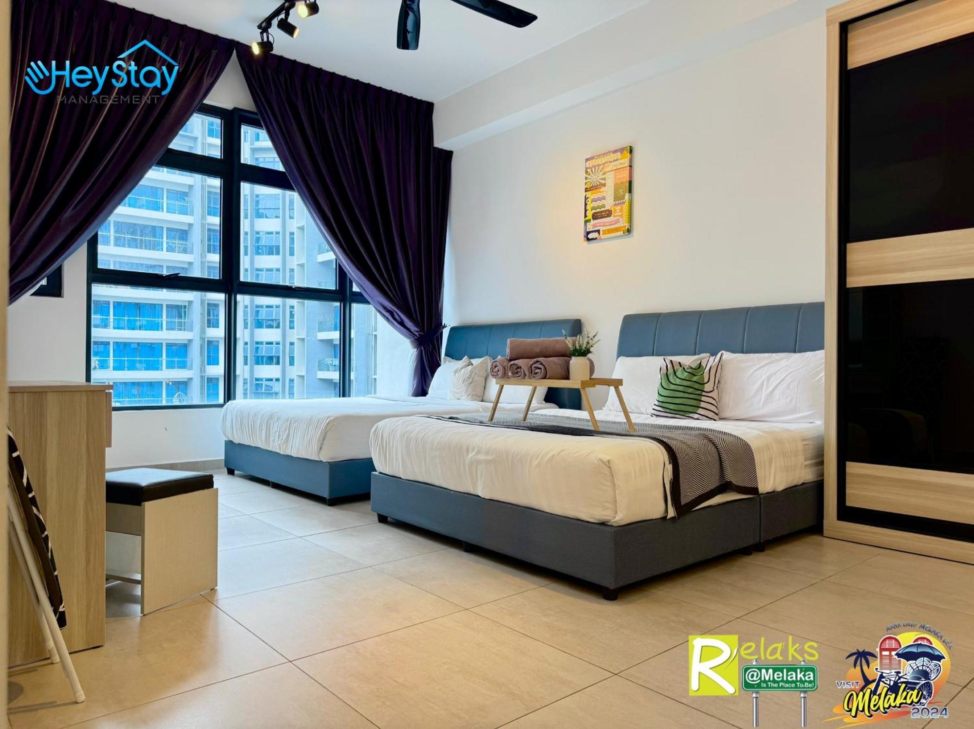Atlantis Residences Melaka By Heystay Management Exteriör bild